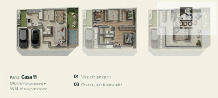 Imagem Casa de Condomínio com 3 Quartos à Venda, 186 m² em Santa Felicidade - Curitiba Imagem Casa de Condomínio com 3 Quartos à Venda, 186 m² em Santa Felicidade - Curitiba