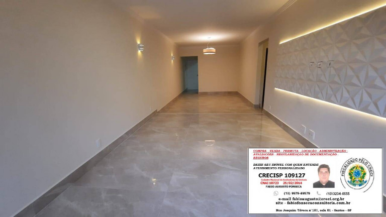 Imagem Apartamento com 3 Quartos à Venda, 134 m² em José Menino - Santos Imagem Apartamento com 3 Quartos à Venda, 134 m² em José Menino - Santos