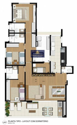 Imagem Apartamento com 4 Quartos à Venda, 126 m² em Perdizes - São Paulo Imagem Apartamento com 4 Quartos à Venda, 126 m² em Perdizes - São Paulo