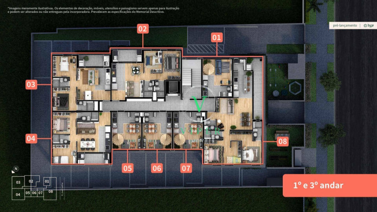 Imagem Loft com 1 Quarto à Venda, 38 m² em água Verde - Curitiba Imagem Loft com 1 Quarto à Venda, 38 m² em água Verde - Curitiba