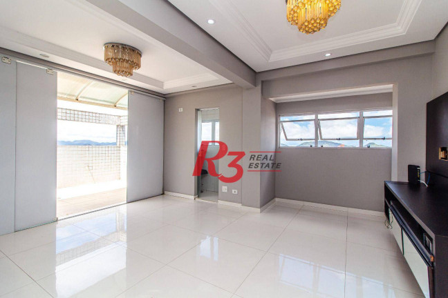 Imagem Cobertura com 3 Quartos à Venda, 243 m² em Aparecida - Santos Imagem Cobertura com 3 Quartos à Venda, 243 m² em Aparecida - Santos