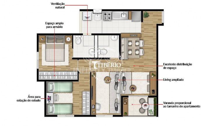 Imagem Apartamento com 3 Quartos à Venda, 61 m² em Vila Carrão - São Paulo Imagem Apartamento com 3 Quartos à Venda, 61 m² em Vila Carrão - São Paulo