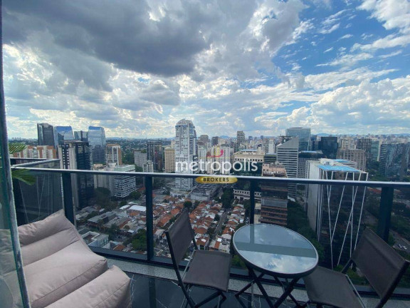 Imagem Cobertura com 1 Quarto à Venda ou Locação, 76 m² em Vila Olímpia - São Paulo