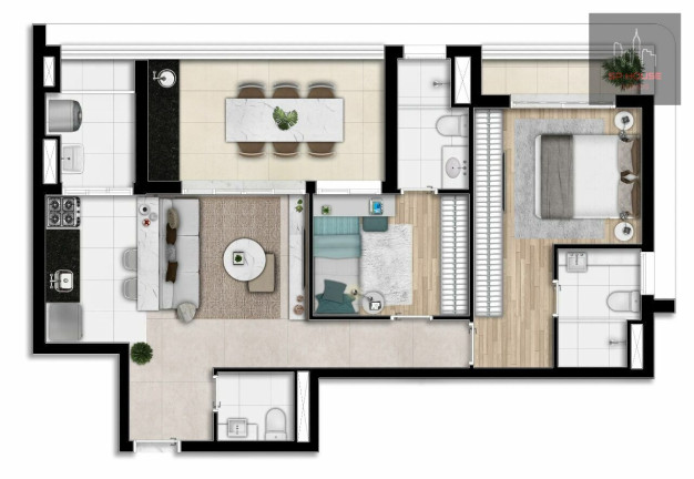 Imagem Apartamento com 2 Quartos à Venda, 78 m² em Perdizes - São Paulo