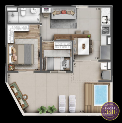 Imagem Cobertura com 3 Quartos à Venda, 82 m² em Itaquera - São Paulo