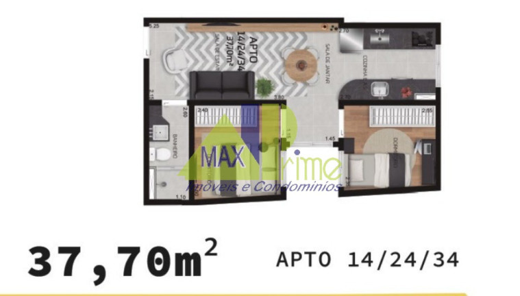 Imagem Apartamento com 2 Quartos à Venda, 37 m² em Cidade Patriarca - São Paulo Imagem Apartamento com 2 Quartos à Venda, 37 m² em Cidade Patriarca - São Paulo