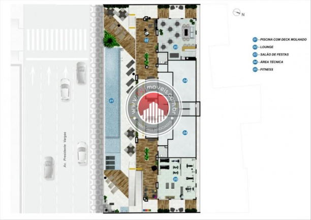 Imagem Apartamento com 1 Quarto à Venda, 54 m² em Centro - Rio De Janeiro