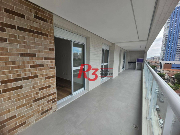 Imagem Apartamento com 3 Quartos à Venda, 133 m² em Aparecida - Santos Imagem Apartamento com 3 Quartos à Venda, 133 m² em Aparecida - Santos