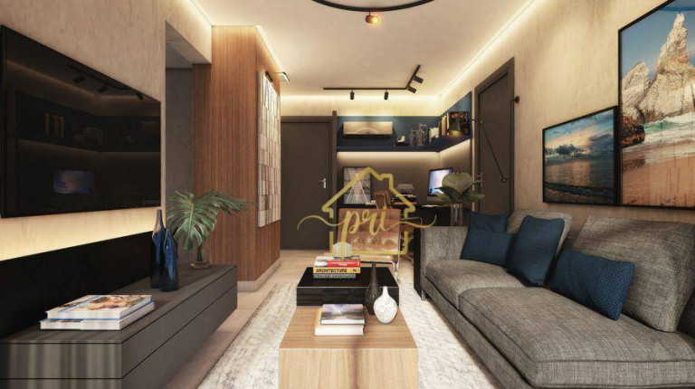 Imagem Apartamento com 1 Quarto à Venda, 54 m² em Boqueirão - Santos