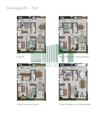 Foto do imóvel Apartamento com 2 Quartos à Venda, 68 m² em Casa Forte - Recife