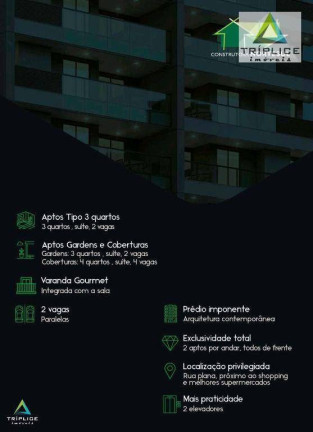 Imagem Apartamento com 3 Quartos à Venda, 108 m² em São Mateus - Juiz De Fora Imagem Apartamento com 3 Quartos à Venda, 108 m² em São Mateus - Juiz De Fora