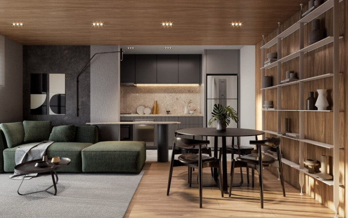 Imagem Apartamento com 2 Quartos à Venda, 99 m² em Centro - Curitiba