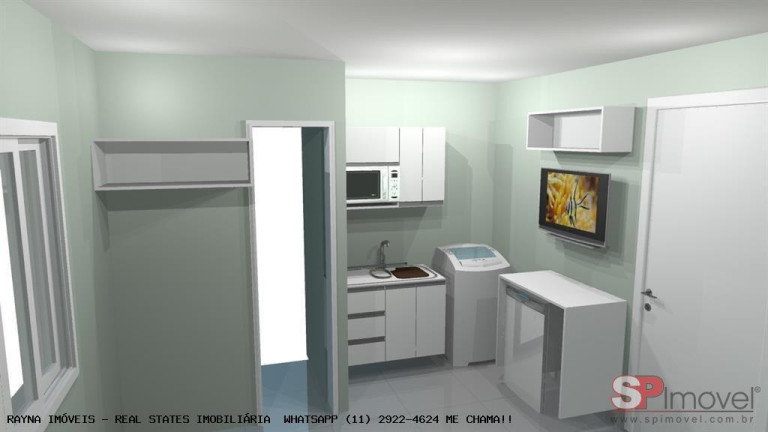 Imagem Kitnet com 1 Quarto para Alugar, 20 m² em Cidade Vargas - São Paulo Imagem Kitnet com 1 Quarto para Alugar, 20 m² em Cidade Vargas - São Paulo