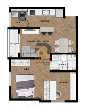 Imagem Imóvel com 2 Quartos à Venda, 60 m² em São Luiz - Itu Imagem Imóvel com 2 Quartos à Venda, 60 m² em São Luiz - Itu