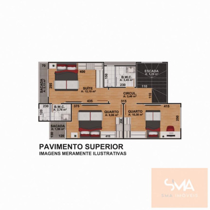 Imagem Casa com 3 Quartos à Venda, 116 m² em Bairro Alto - Curitiba Imagem Casa com 3 Quartos à Venda, 116 m² em Bairro Alto - Curitiba