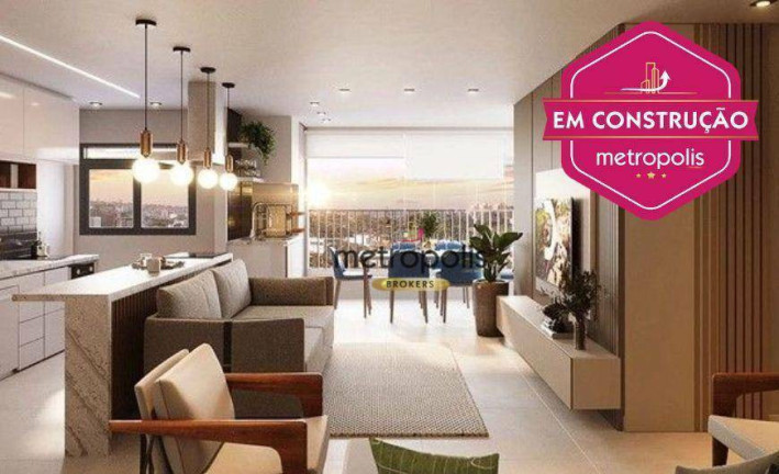 Apartamento com 3 Quartos à Venda, 110 m² em Centro - São Caetano Do Sul