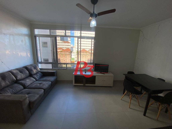 Imagem Apartamento com 1 Quarto para Alugar, 45 m² em Gonzaga - Santos Imagem Apartamento com 1 Quarto para Alugar, 45 m² em Gonzaga - Santos