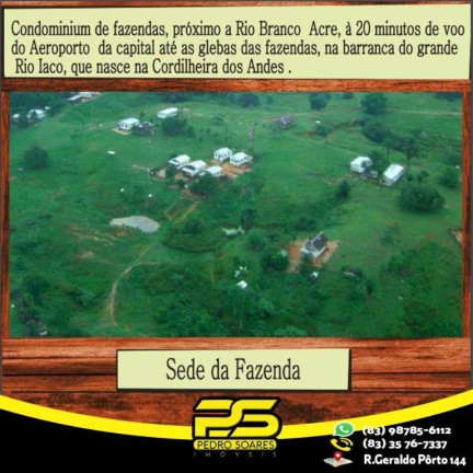 Imagem Fazenda à Venda, 150 m² em Centro - Rio Branco Imagem Fazenda à Venda, 150 m² em Centro - Rio Branco