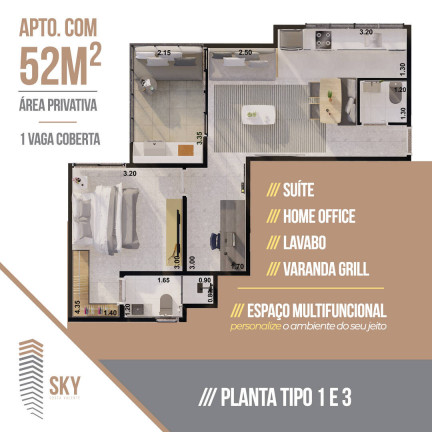 Imagem Apartamento com 1 Quarto à Venda, 50 m² em Jardim Nova Bragança - Bragança Paulista Imagem Apartamento com 1 Quarto à Venda, 50 m² em Jardim Nova Bragança - Bragança Paulista