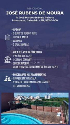 Imagem Apartamento com 3 Quartos à Venda, 96 m² em Intermares - Cabedelo Imagem Apartamento com 3 Quartos à Venda, 96 m² em Intermares - Cabedelo