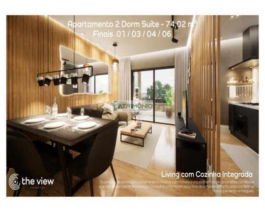 Imagem Imóvel com 2 Quartos à Venda, 74 m² em The View - Jardim S.joão - Jaguariúna Imagem Imóvel com 2 Quartos à Venda, 74 m² em The View - Jardim S.joão - Jaguariúna