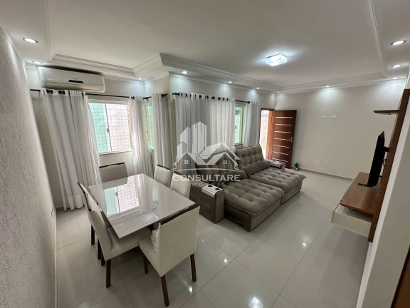 Imagem Casa com 3 Quartos para Alugar, 137 m² em Marapé - Santos Imagem Casa com 3 Quartos para Alugar, 137 m² em Marapé - Santos