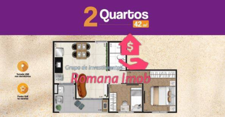Imagem Apartamento com 3 Quartos à Venda, 60 m² em Vila Vermelha - São Paulo