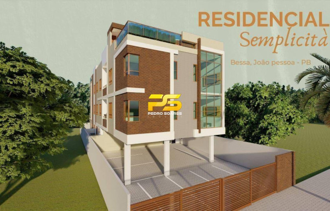 Apartamento com 2 Quartos à Venda, 53 m² em Bessa - João Pessoa