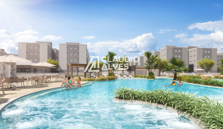 Imagem Apartamento com 2 Quartos à Venda, 42 m² em Mangabeira - Feira De Santana Imagem Apartamento com 2 Quartos à Venda, 42 m² em Mangabeira - Feira De Santana