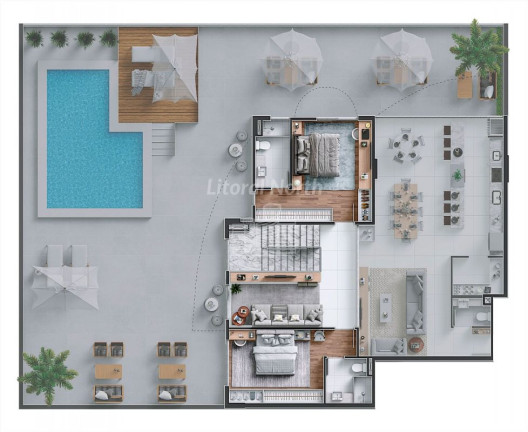 Imagem Apartamento com 3 Quartos à Venda, 180 m² em Praia Brava - Itajaí