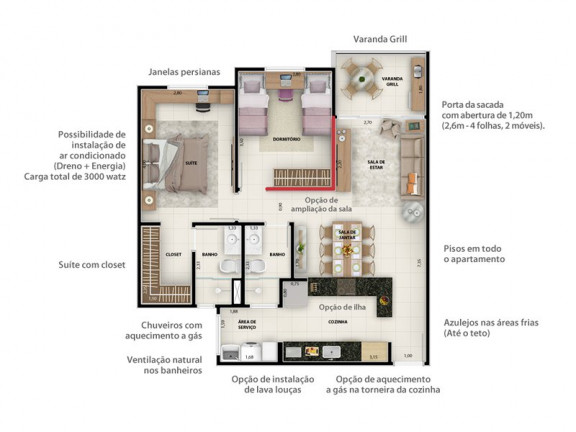 Imagem Apartamento com 3 Quartos à Venda, 85 m² em Altos Do Morumbi - Vinhedo Imagem Apartamento com 3 Quartos à Venda, 85 m² em Altos Do Morumbi - Vinhedo