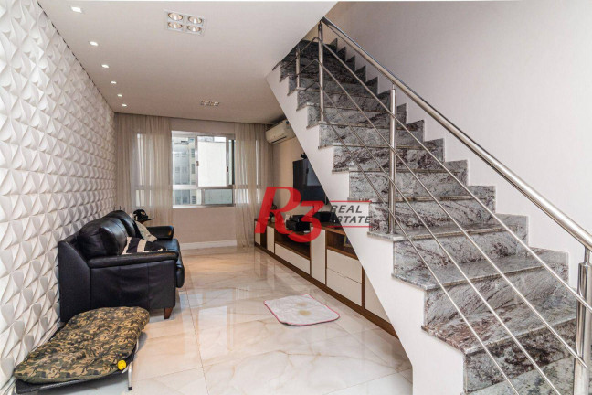 Imagem Cobertura com 3 Quartos à Venda, 224 m² em José Menino - Santos Imagem Cobertura com 3 Quartos à Venda, 224 m² em José Menino - Santos