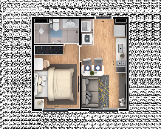 Imagem Apartamento com 2 Quartos à Venda, 36 m² em Brás - São Paulo Imagem Apartamento com 2 Quartos à Venda, 36 m² em Brás - São Paulo