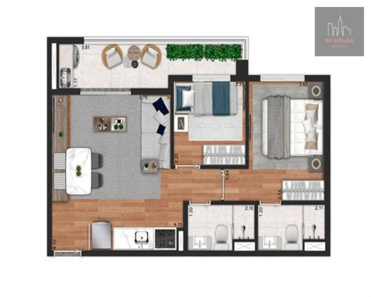 Imagem Apartamento com 2 Quartos à Venda, 47 m² em Vila Pompéia - São Paulo Imagem Apartamento com 2 Quartos à Venda, 47 m² em Vila Pompéia - São Paulo