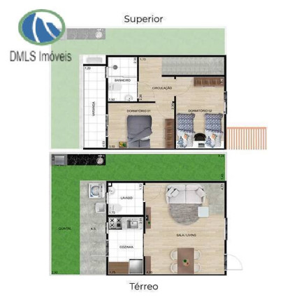 Imagem Casa com 2 Quartos à Venda, 60 m² em Chácara Real (caucaia Do Alto) - Cotia Imagem Casa com 2 Quartos à Venda, 60 m² em Chácara Real (caucaia Do Alto) - Cotia