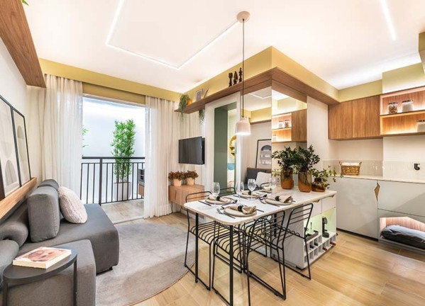 Imagem Apartamento com 2 Quartos à Venda, 44 m² em Panamby - São Paulo Imagem Apartamento com 2 Quartos à Venda, 44 m² em Panamby - São Paulo