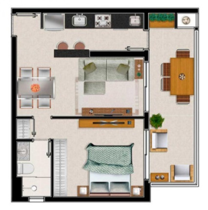 Imagem Imóvel com 1 Quarto à Venda, 54 m² em Vila Ana Maria - Ribeirão Preto Imagem Imóvel com 1 Quarto à Venda, 54 m² em Vila Ana Maria - Ribeirão Preto