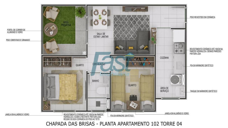 Imagem Apartamento com 2 Quartos à Venda, 42 m² em Ribeirão Do Lipa - Cuiabá Imagem Apartamento com 2 Quartos à Venda, 42 m² em Ribeirão Do Lipa - Cuiabá