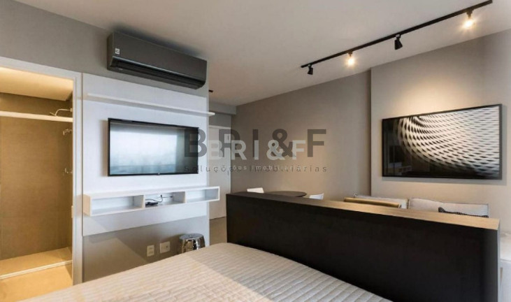 Imagem Apartamento com 1 Quarto para Alugar, 43 m² em Brooklin - São Paulo Imagem Apartamento com 1 Quarto para Alugar, 43 m² em Brooklin - São Paulo