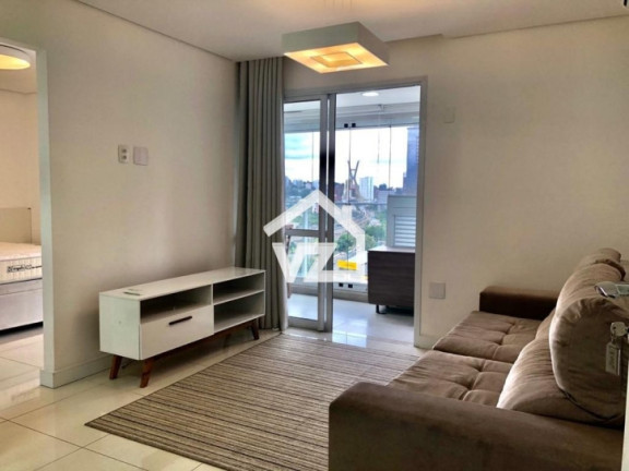 Apartamento com 1 Quarto para Alugar, 42 m² em Cidade Monções - São Paulo