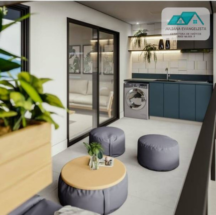 Imagem Loft com 1 Quarto à Venda, 39 m² em Praia Das Palmeiras - Caraguatatuba