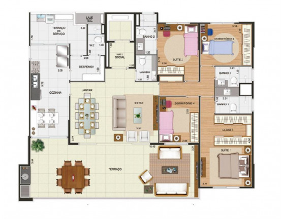 Imagem Imóvel com 4 Quartos à Venda, 164 m² em Brooklin Paulista - São Paulo Imagem Imóvel com 4 Quartos à Venda, 164 m² em Brooklin Paulista - São Paulo