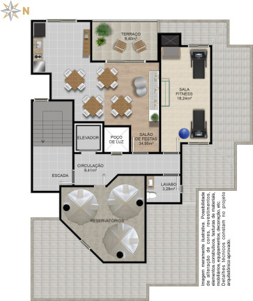 Imagem Apartamento com 1 Quarto à Venda, 32 m² em Centro - Caxias Do Sul Imagem Apartamento com 1 Quarto à Venda, 32 m² em Centro - Caxias Do Sul
