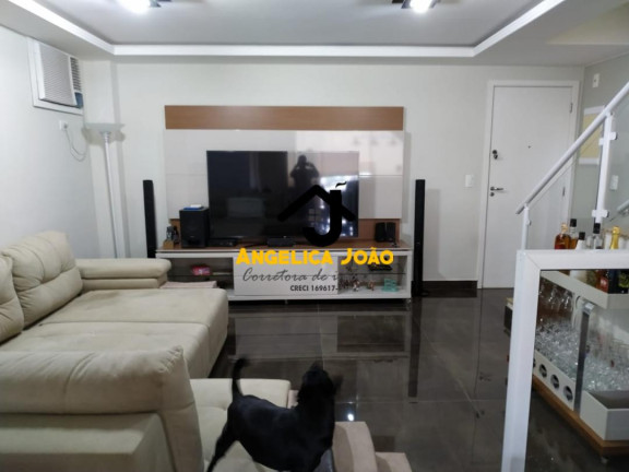 Imagem Cobertura com 3 Quartos à Venda, 149 m² em Centro - São Vicente Imagem Cobertura com 3 Quartos à Venda, 149 m² em Centro - São Vicente
