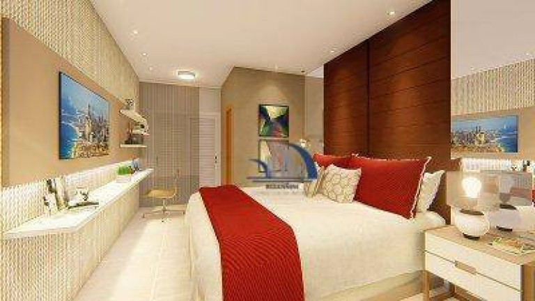 Imagem Apartamento com 2 Quartos à Venda, 123 m² em Canto Do Forte - Praia Grande
