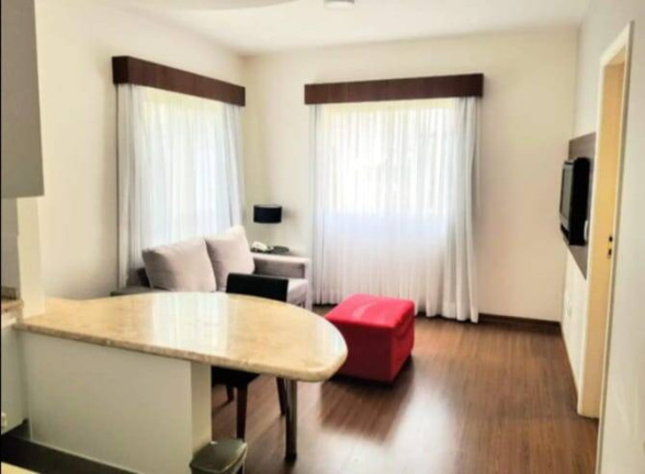 Apartamento com 1 Quarto para Alugar, 33 m² em Vila Olímpia - São Paulo