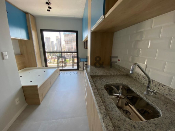 Imagem Apartamento com 1 Quarto para Alugar, 22 m² em Brooklin - São Paulo Imagem Apartamento com 1 Quarto para Alugar, 22 m² em Brooklin - São Paulo