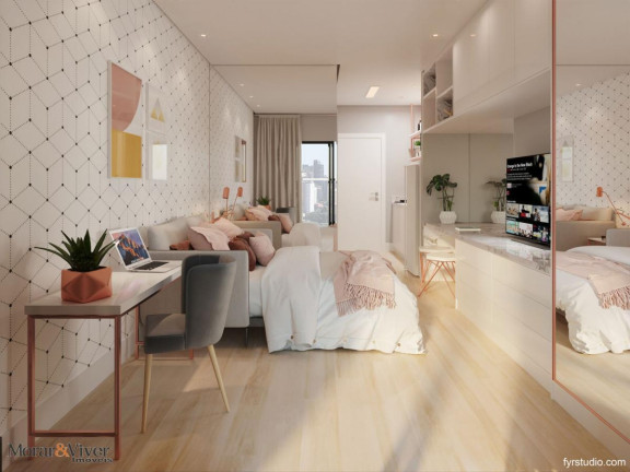 Imagem Imóvel com 1 Quarto à Venda, 22 m² em Centro - Curitiba Imagem Imóvel com 1 Quarto à Venda, 22 m² em Centro - Curitiba