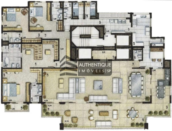 Imagem Apartamento com 3 Quartos à Venda, 405 m² em Moema - São Paulo