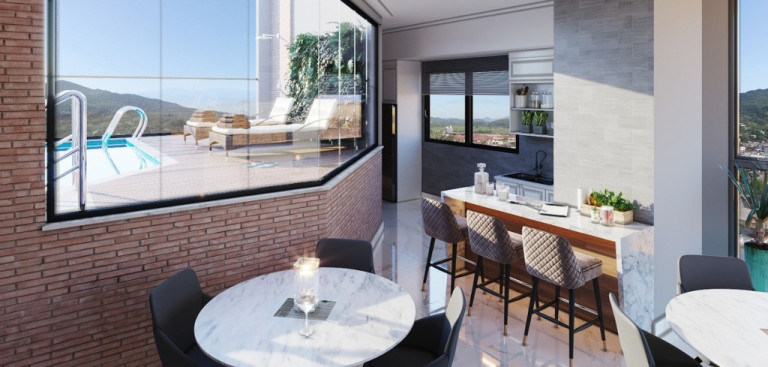 Imagem Apartamento com 2 Quartos à Venda, 77 m² em Porto Belo - Porto Belo
